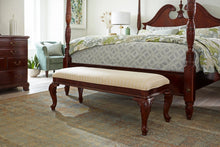 Load image into Gallery viewer, CHERRY GROVE BED BENCH