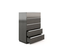 Load image into Gallery viewer, Porto 5-Drawer Chest, Ash Grey