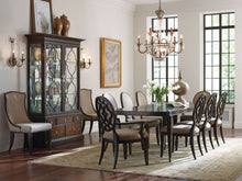 Load image into Gallery viewer, GRANTHAM HALL UPH ARM CHAIR W/DECORATIVE BACK-KD
