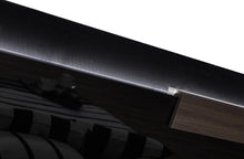 Load image into Gallery viewer, Napoli Bed Queen, Black &amp; Walnut
