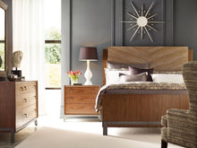 Load image into Gallery viewer, AD MODERN SYNERGY CHEVRON MAPLE KING BED PACKAGE
