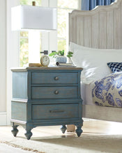Load image into Gallery viewer, LITCHFIELD MORAY NIGHTSTAND BLUE
