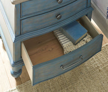 Load image into Gallery viewer, LITCHFIELD MORAY NIGHTSTAND BLUE
