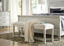 Load image into Gallery viewer, LITCHFIELD CLAYTON UPHOLSTERED BENCH
