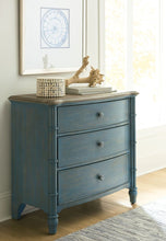Load image into Gallery viewer, LITCHFIELD SUNDOWN ACCENT CHEST BLUE

