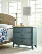 Load image into Gallery viewer, LITCHFIELD SUNDOWN ACCENT CHEST BLUE
