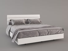 Load image into Gallery viewer, Lyon White Bed-Queen
