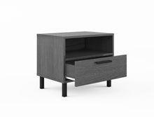 Load image into Gallery viewer, Lyon Grey Nightstand
