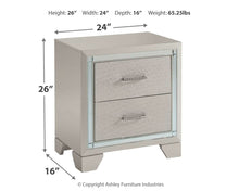 Load image into Gallery viewer, Lonnix Two-Drawer Nightstand
