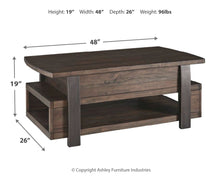 Load image into Gallery viewer, Vailbry Lift-Top Cocktail Table
