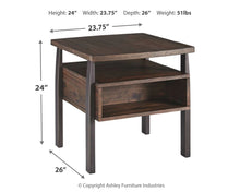 Load image into Gallery viewer, Vailbry Rectangular End Table

